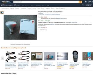 Bec Osram Nitraphot Br 230V 500W - imagine 3