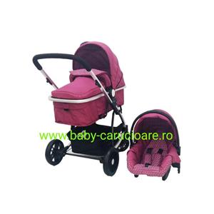 Carucior nou nascut 3 in 1 Baby Care nou in cutie sigilat YK 18-19 - imagine 1