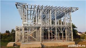 Structura metalica usoara pentru Case si Hale - de la 140 euro+TVA mp - imagine 5