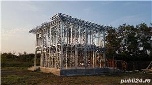 Structura metalica usoara pentru Case si Hale - de la 140 euro+TVA mp - imagine 4