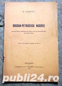 Bogdan-Petriceicu Hasdeu, Gh. Adamescu, 1929