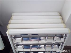 Corp neon 4x18W cu droser electromagnetic - imagine 2