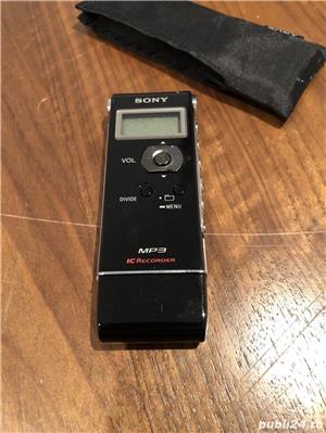 Super slim reportofon 2GB Sony ICD-UX81 negru cu reincarcare - imagine 4