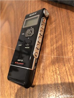 Super slim reportofon 2GB Sony ICD-UX81 negru cu reincarcare - imagine 3