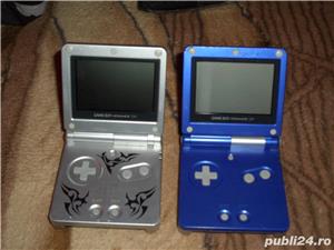 Nintendo sp cu 40 de casete inclusiv castelvania .metroid. tomb raider ,etc schimb