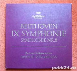 vinil 2xLP Beethoven  Oda Bucuriei Sinfonia Nr.9& 8 dir.Karajan - imagine 2