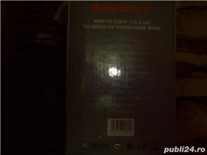 Televizor 15''inch Color cu Telecomanda nou la cutie cu toate accesorile merge si in casa la 220v  - imagine 6