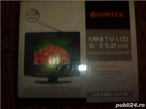 Televizor 15''inch Color cu Telecomanda nou la cutie cu toate accesorile merge si in casa la 220v  - imagine 8