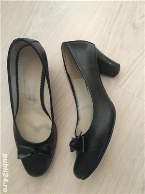 Vand pantofi piele(38)office/casual. - imagine 2