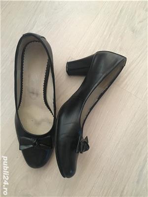 Vand pantofi piele(38)office/casual. - imagine 3