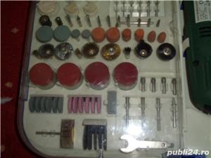 MINI Bormasina freza Noua cu mandrina prelungitor nefolosita 165 de accesorii schimb - imagine 3