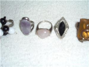 Inele Diferite Modele Pietre Argint. (Schimb)