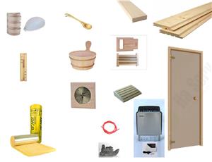 Kit DIY sauna finlandeza Waincris Saune BASIC 4