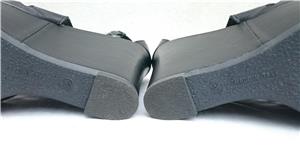 Pantofi de vara dama, sandale din piele cu platforma, marca Divine Follie, 25cm M 39  - imagine 8