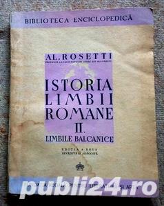 Istoria Limbii Romane. Limbile balcanice. Al Rosetti, 1943