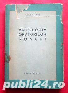 Antologia oratorilor romani, Vasile V. Hanes, 1944, Autograf