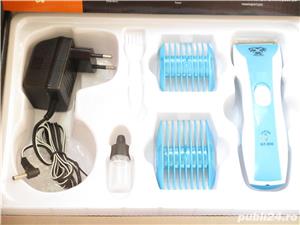 Masina masini tuns animale caini pisici Pet Clipper 2 modele cu acumulator intern, incarcare la 220V - imagine 9
