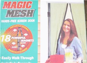 Plasa cu magneti anti tantari insecte 210x100 cm - imagine 4