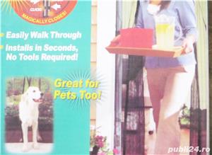 Plasa cu magneti anti tantari insecte 210x100 cm - imagine 5