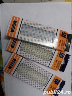 Breadboard 830puncte pt nodemcu arduino raspberryPI esp8266 pt. cabluri dupont - imagine 3