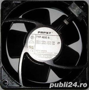 Ventilator PAPST 12 x 12 cm   230V   19W   ideal pentru Generator Ozon, calitate industriala ! - imagine 3