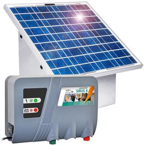 Gard electric Sirus 8 + Panou solar 55 W - imagine 2