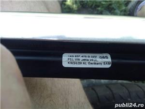 Bandou/cheder nichelat usa spate stanga jetta - imagine 6