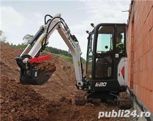 Inchiriez mini-excavator,lucrari piscine,Sapat-uri,prister-e,fose,case,gard,Demolari,Fundati,gropi - imagine 12
