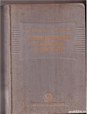 metode biochimice de diagnostic si cercetare de petre georgescu si eugeniu paunescu editura medicala