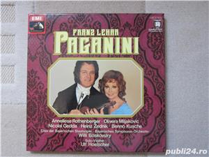 vinil 2xLP Franz Lehar  - Paganini 1977 (impecabil)