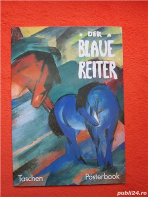 album arta, vintage Der Blaue Reiter-pt inramat-6 postere licenta-impecabile