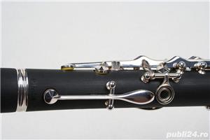 Clarinet Karl Glaser  Bb(Si bemol) Bohm sistem 17clape+6 inele ebonita - imagine 5