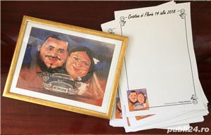 Caricaturist realizam caricaturi marturii pentru nunta botez petrecere  - imagine 6