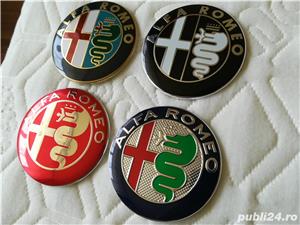 Embleme Alfa Romeo 4 modele capota/portbagaj 74mm(7,4 cm) - imagine 3