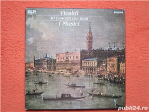 Vinil/vinyl rar Vivaldi-10 Concerti con titoli- I Musici - 2LP impecabile