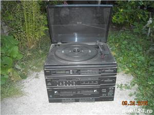 Vand pick-up,picap,picup,combina Sanyo,dublu caset,radio AntenaSatelor