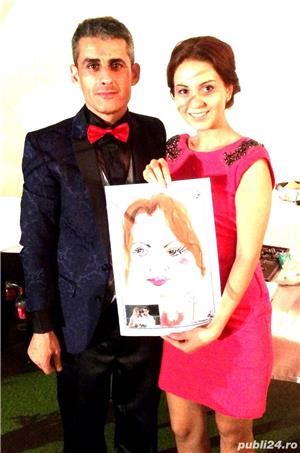 Caricaturist realizam caricaturi marturii pentru nunta botez petrecere  - imagine 10