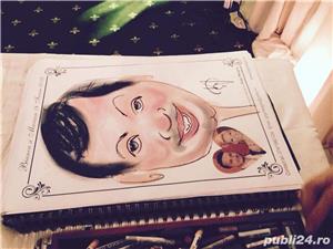 Caricaturist realizam caricaturi marturii pentru nunta botez petrecere  - imagine 15