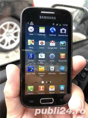  Telefon mobil Samsung Galaxy Ace 2 i8160 Single Sim Black L215 - imagine 3