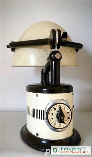 Bec Lampa UV Vintage 1940-1950 Original Hanau OH 70 100E - imagine 5