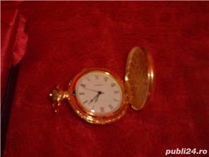 Ceas De Buzunar Capac Vopsit cu Portelan (schimb) - imagine 4