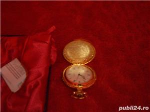 Ceas De Buzunar Capac Vopsit cu Portelan (schimb) - imagine 6