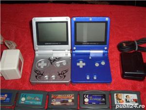 Game Boy SP cu Incarcator + Jocuri (schimb) - imagine 7