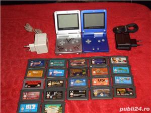 Game Boy SP cu Incarcator + Jocuri (schimb) - imagine 4