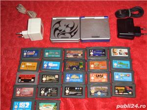 Game Boy SP cu Incarcator + Jocuri (schimb) - imagine 8