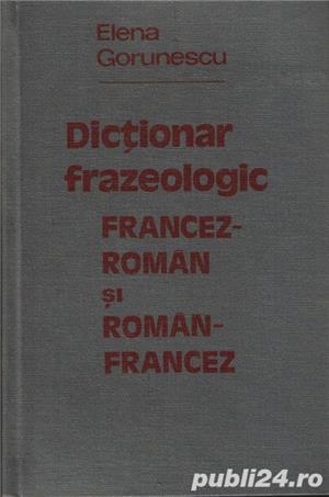 dictionar frazeologic francez-roman si roman-francez