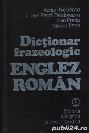 dictionar frazeologic englez roman