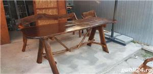 Mobilier rustic de gradina - imagine 3