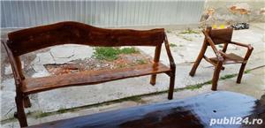 Mobilier rustic de gradina - imagine 4