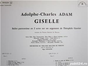 vinil rar 2LP Adam- "Giselle"-Bolchoi Moscou 1974 -impecabil - imagine 4